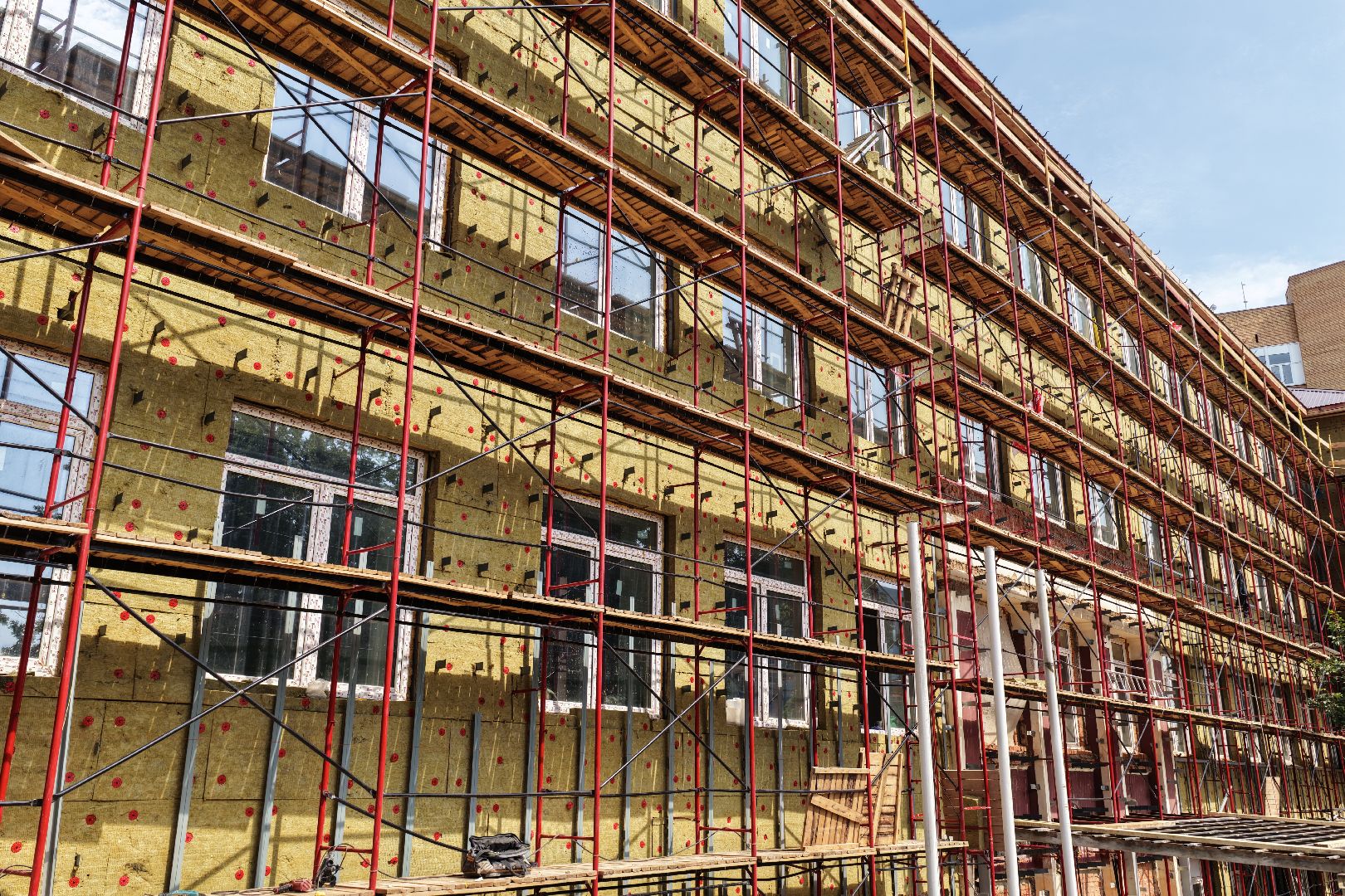 видео с коптера, школа 6 подольск, капремонт школы 6 подольск,