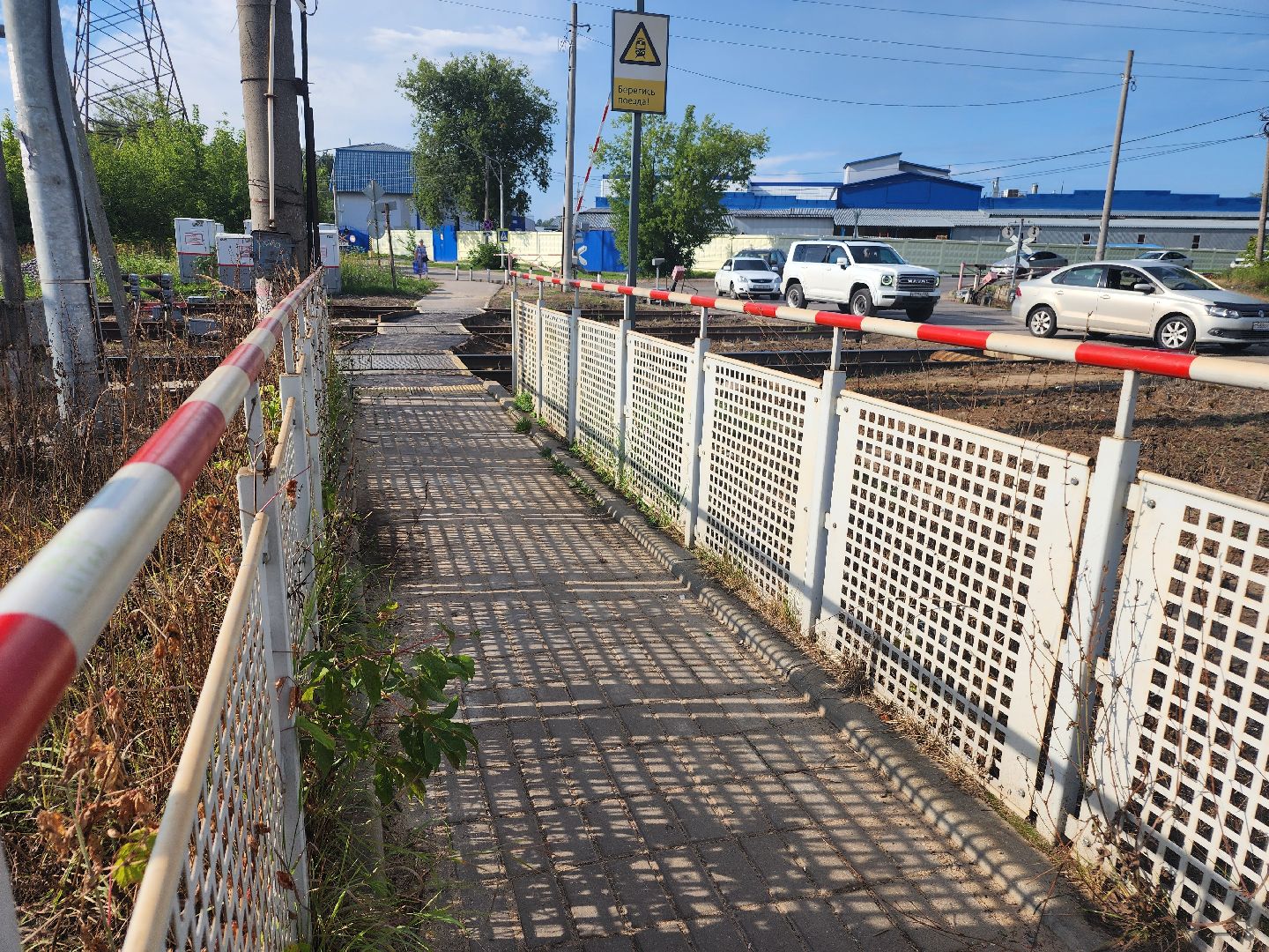 фрязино, железная дорога, переход через жд, профилактический рейд,