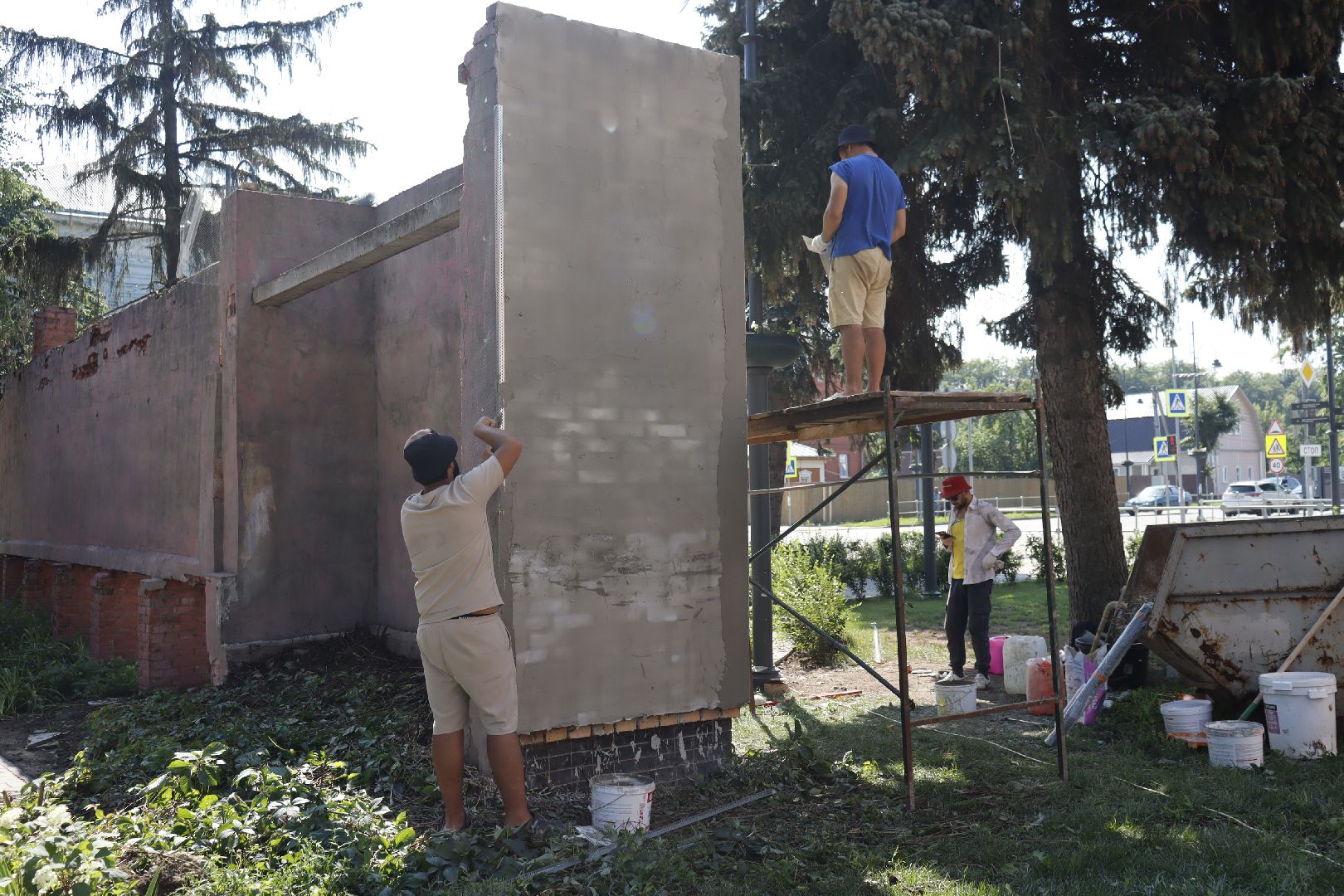 зарайск, благоустройство, доска почета, строительство, зарайску 879 лет,