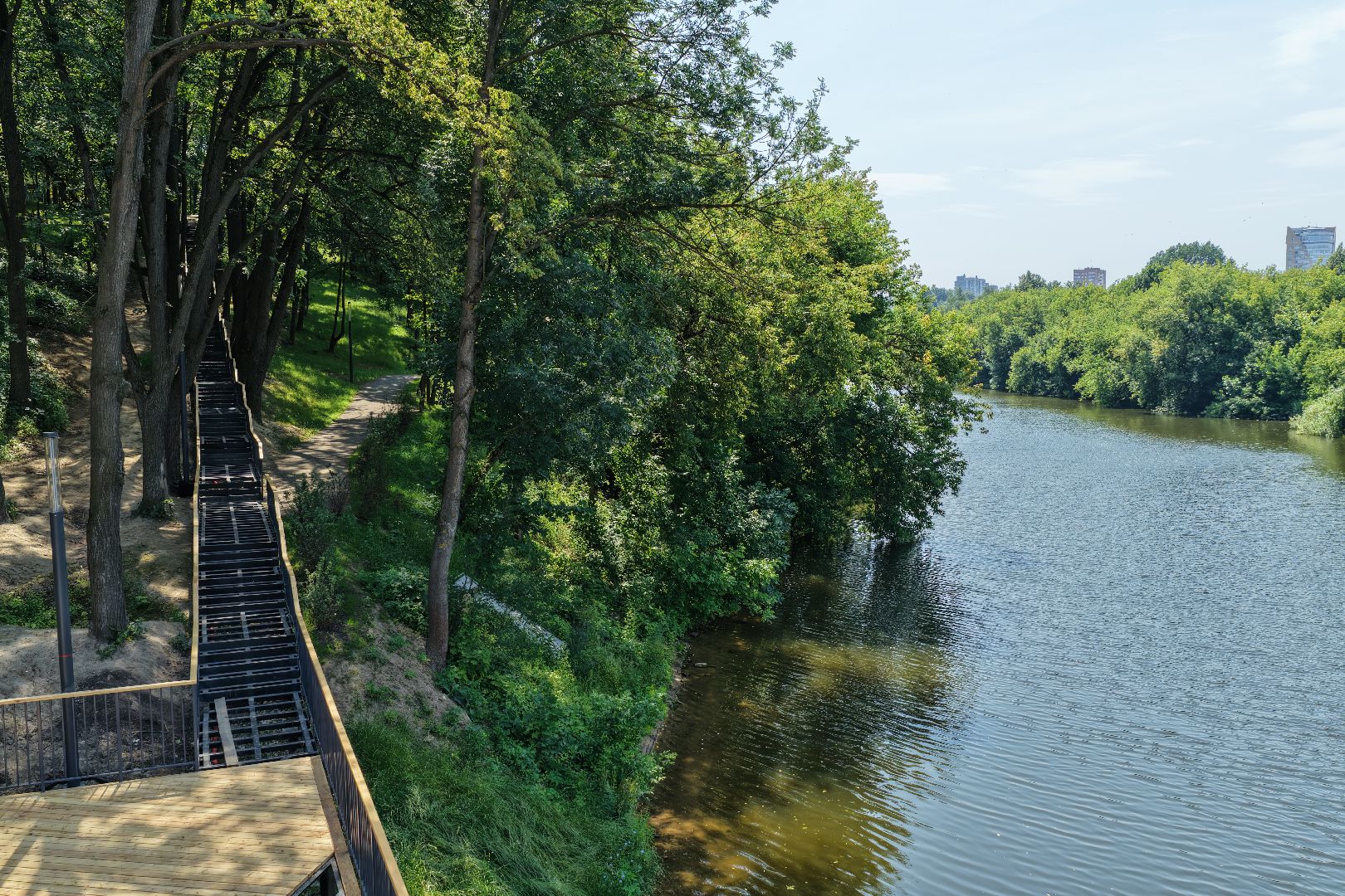 видео с коптера, парк талалихина, благоустройство парка подольск,