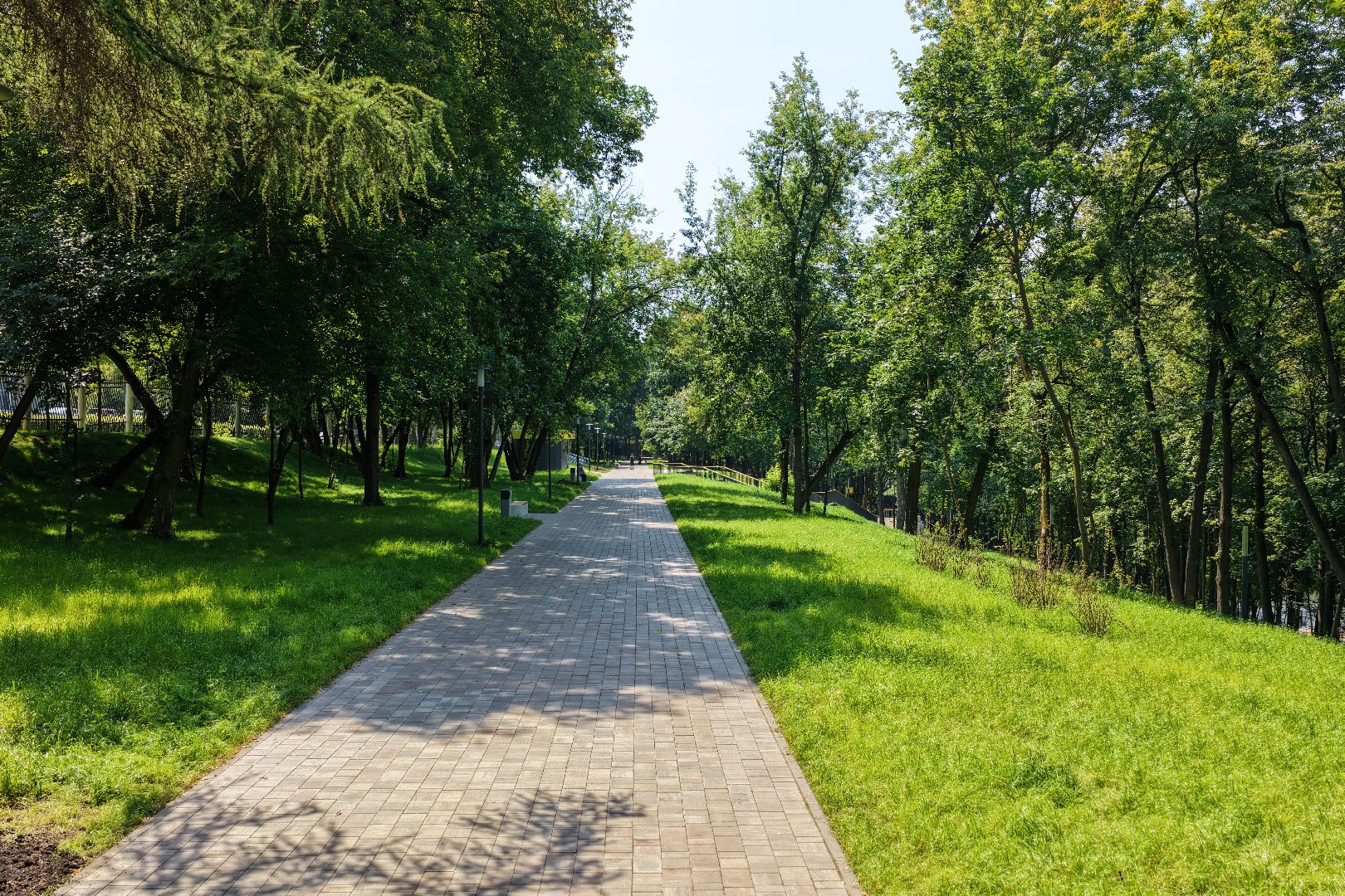 видео с коптера, парк талалихина, благоустройство парка подольск,