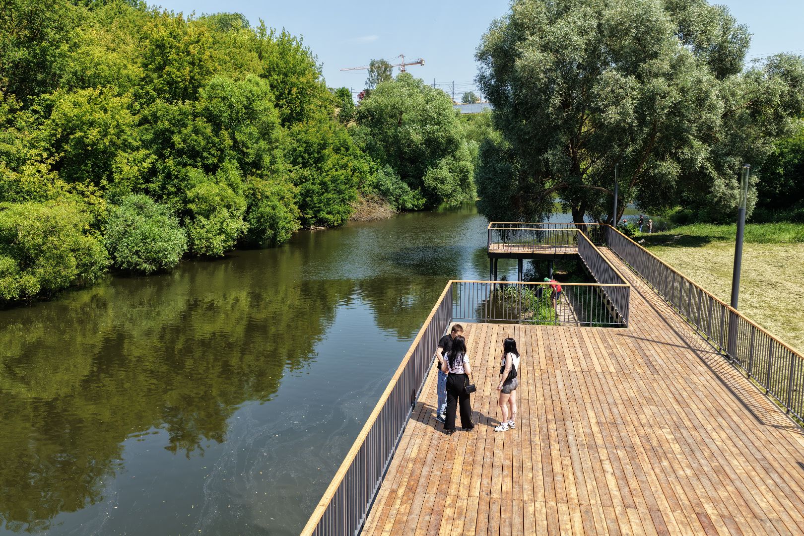 видео с коптера, парк талалихина, благоустройство парка подольск,