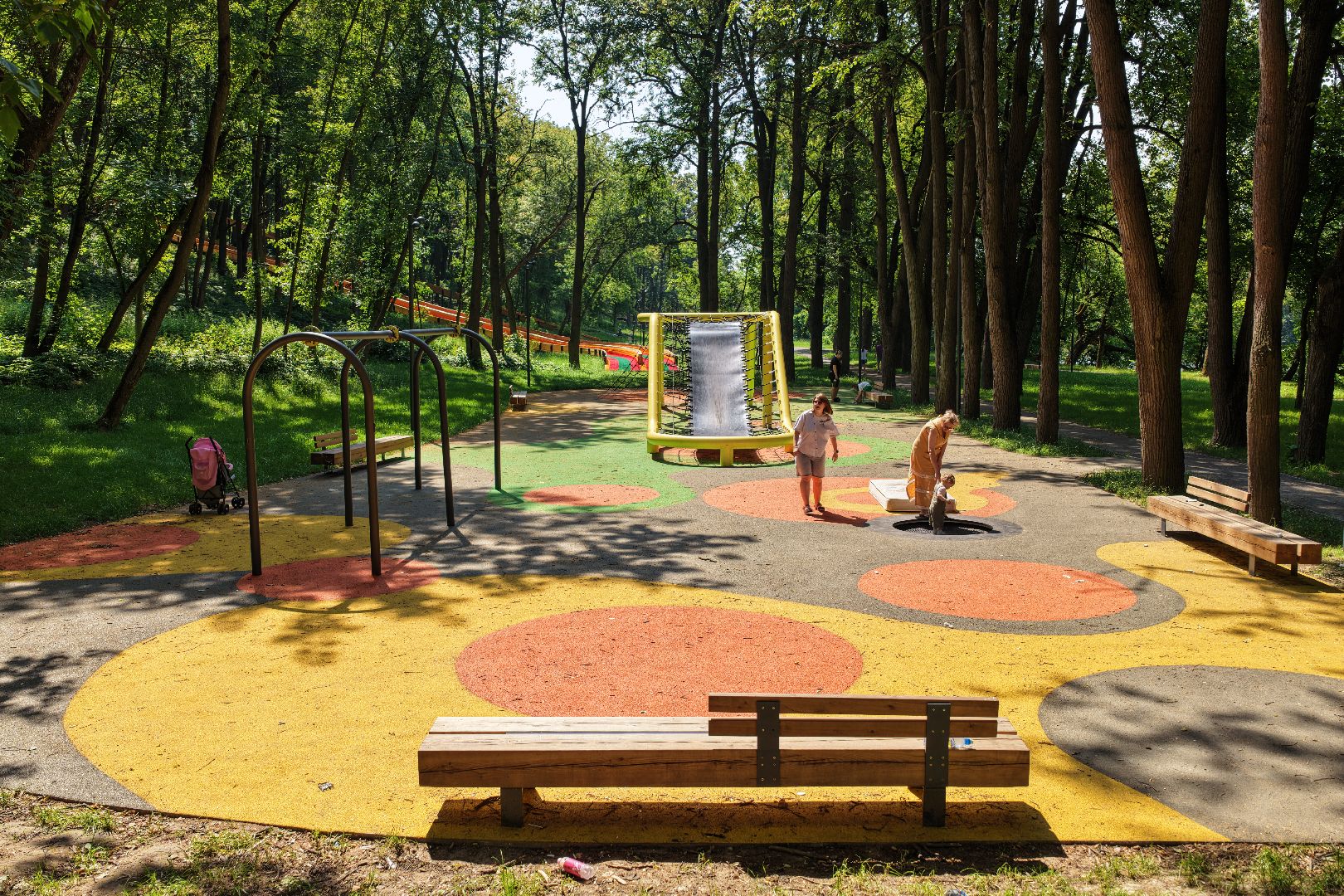 видео с коптера, парк талалихина, благоустройство парка подольск,