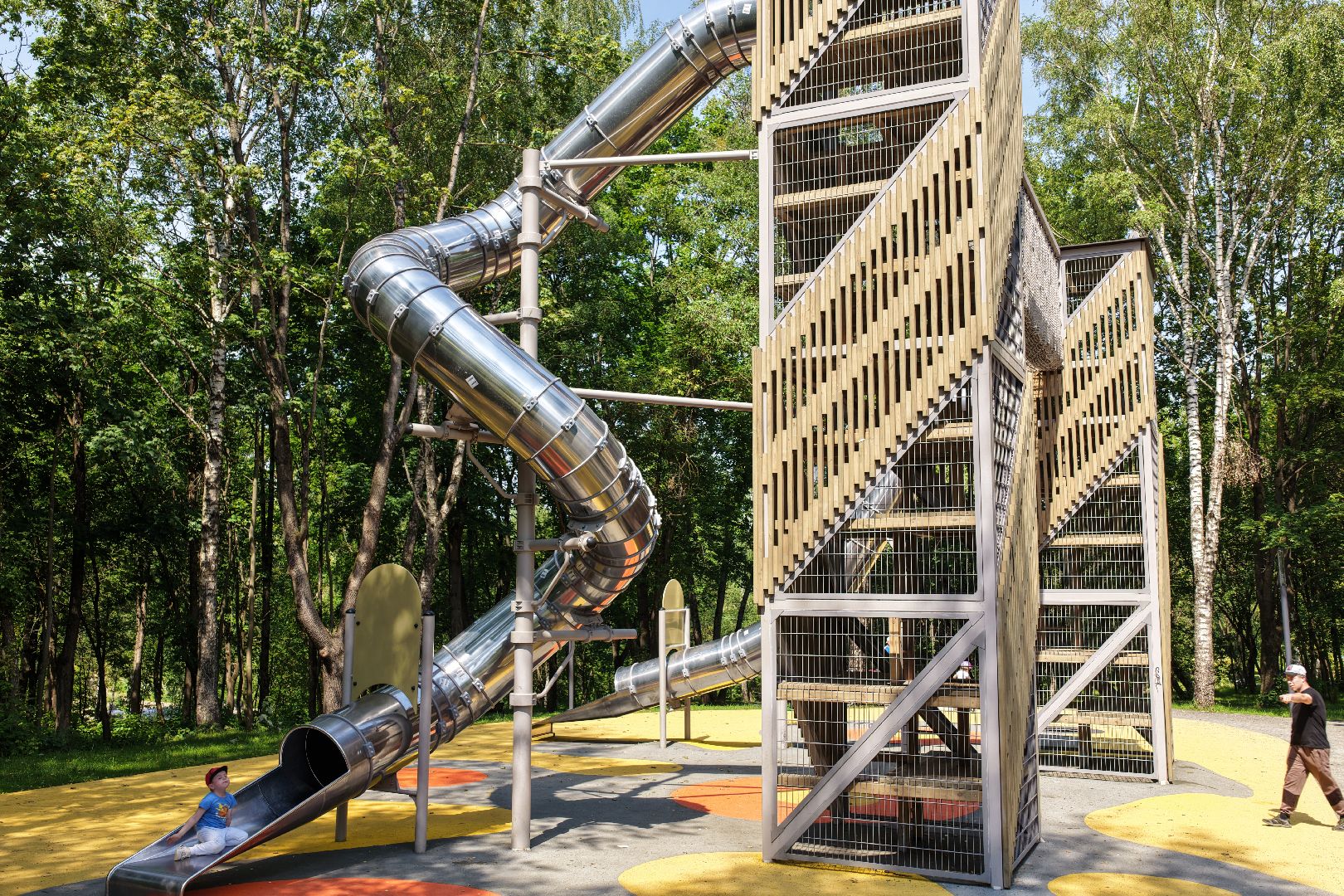 видео с коптера, парк талалихина, благоустройство парка подольск,