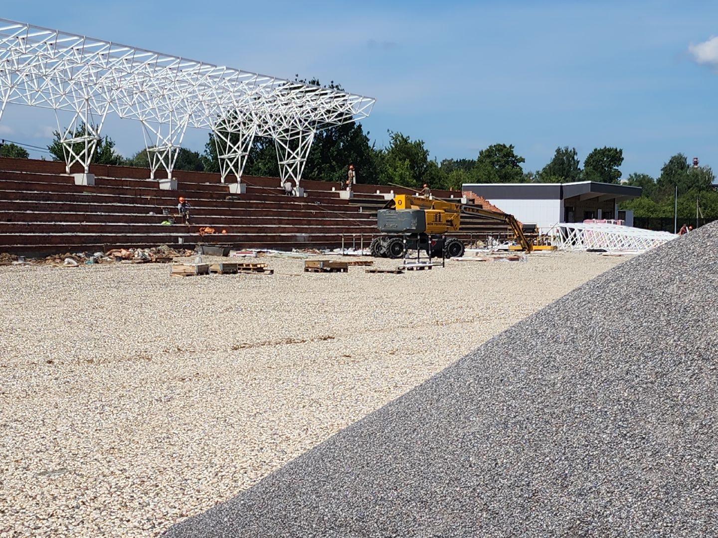 ремонт стадиона, торпедо, орехово-зуево,