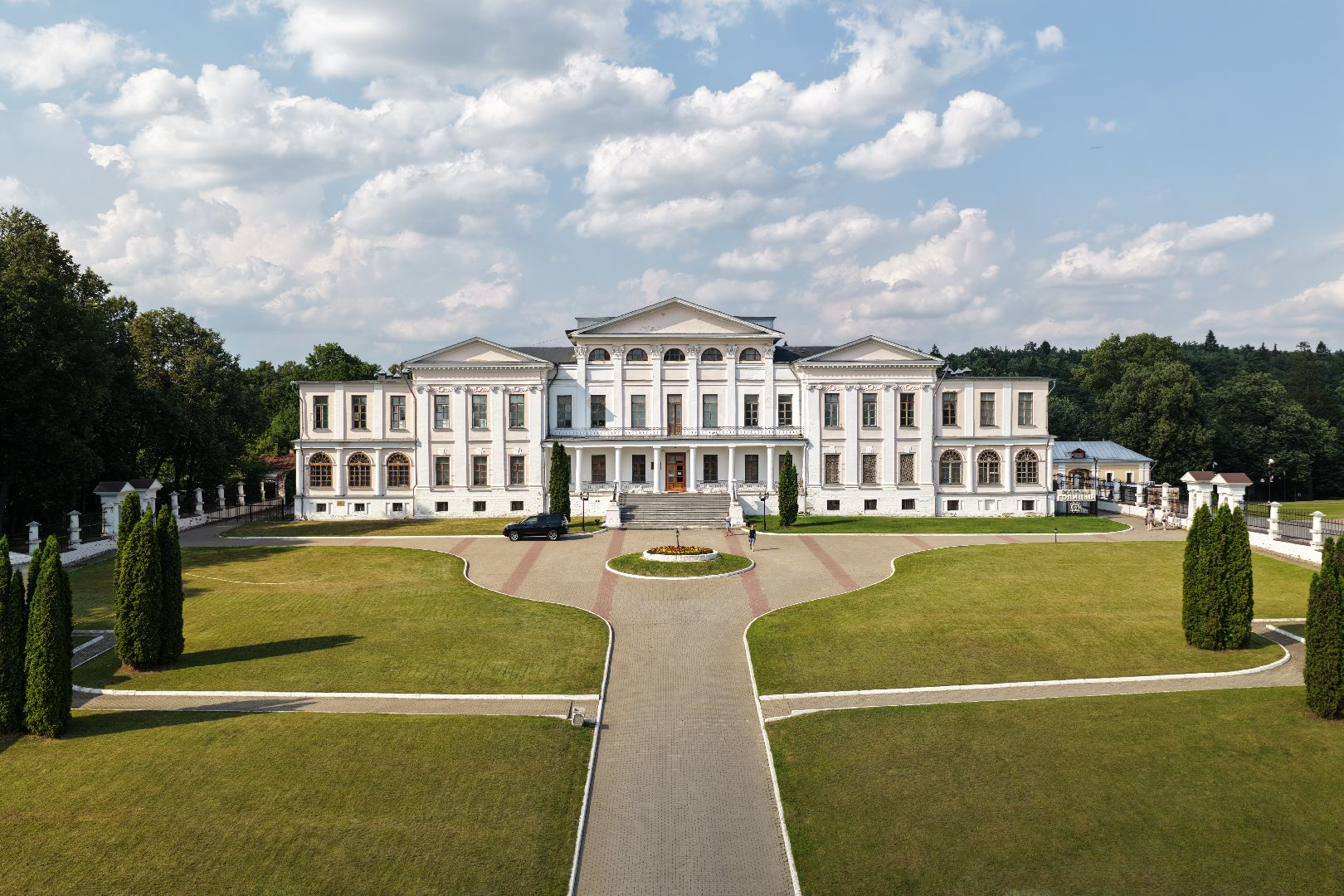 видео с коптера, дубровицы, усадьба подольск,