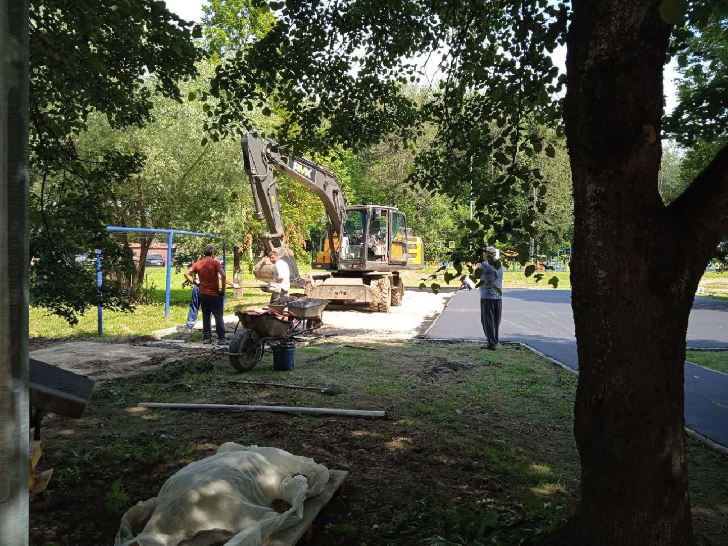 городской округ восход, благоустройство, игровая площадка, детская  площадка,