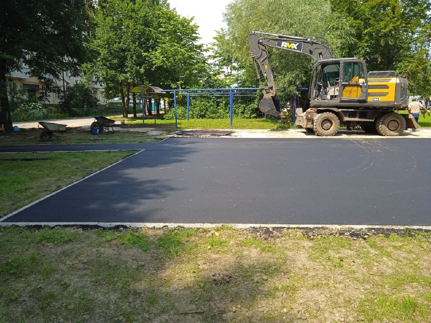 городской округ восход, благоустройство, игровая площадка, детская  площадка,