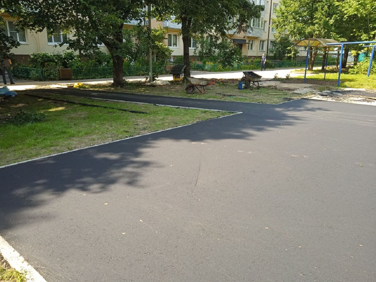 городской округ восход, благоустройство, игровая площадка, детская  площадка,