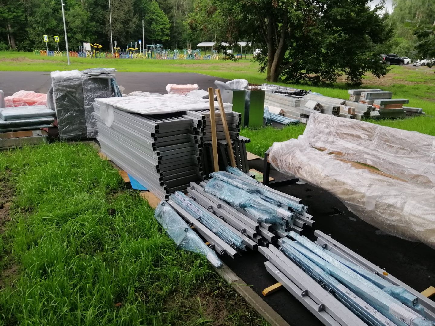 городской округ восход, благоустройство, игровая площадка, детская  площадка,