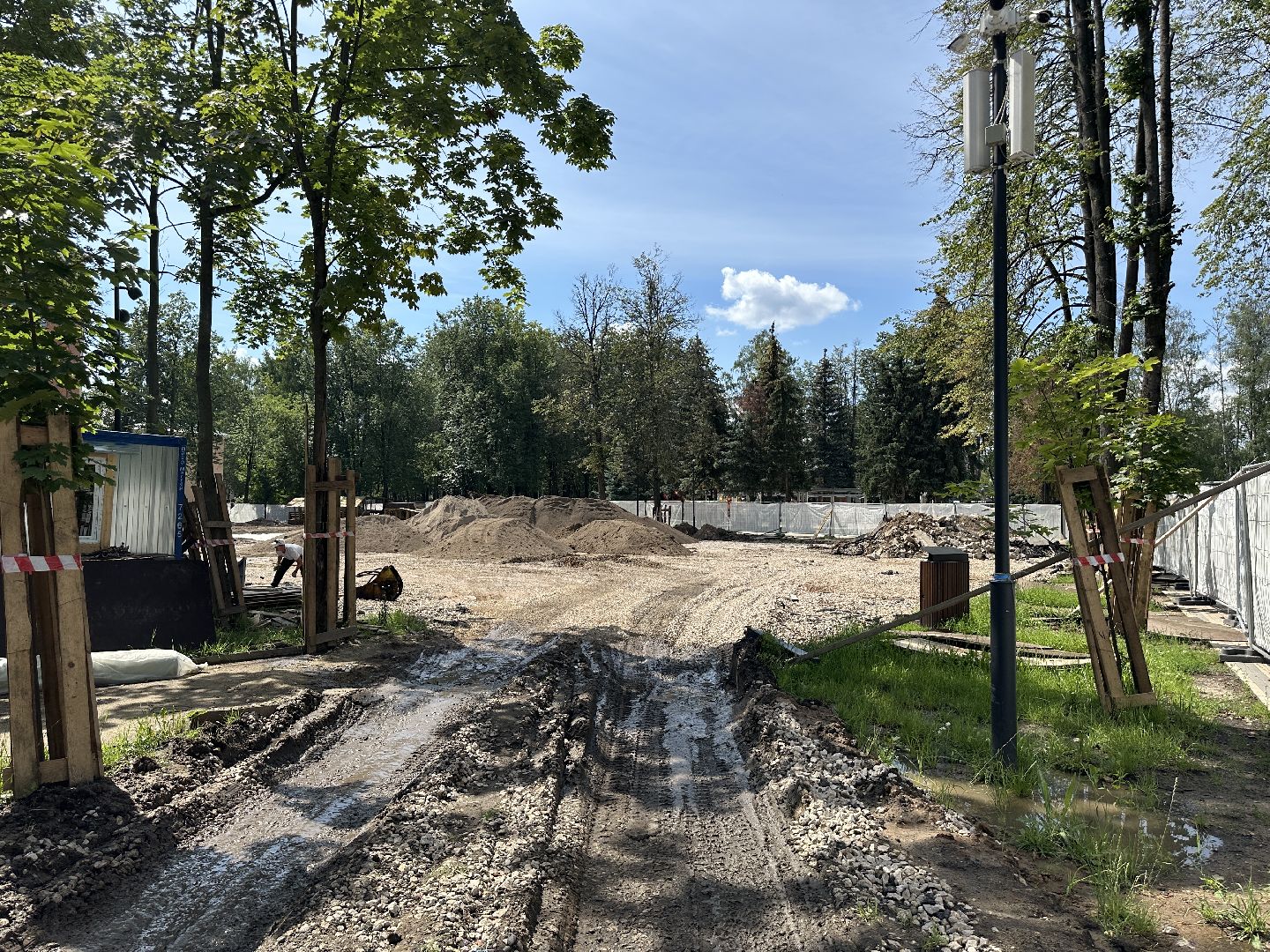 пушкино, центральный парк культуры и отдыха, новый скейт-парк, спорт, строительство,