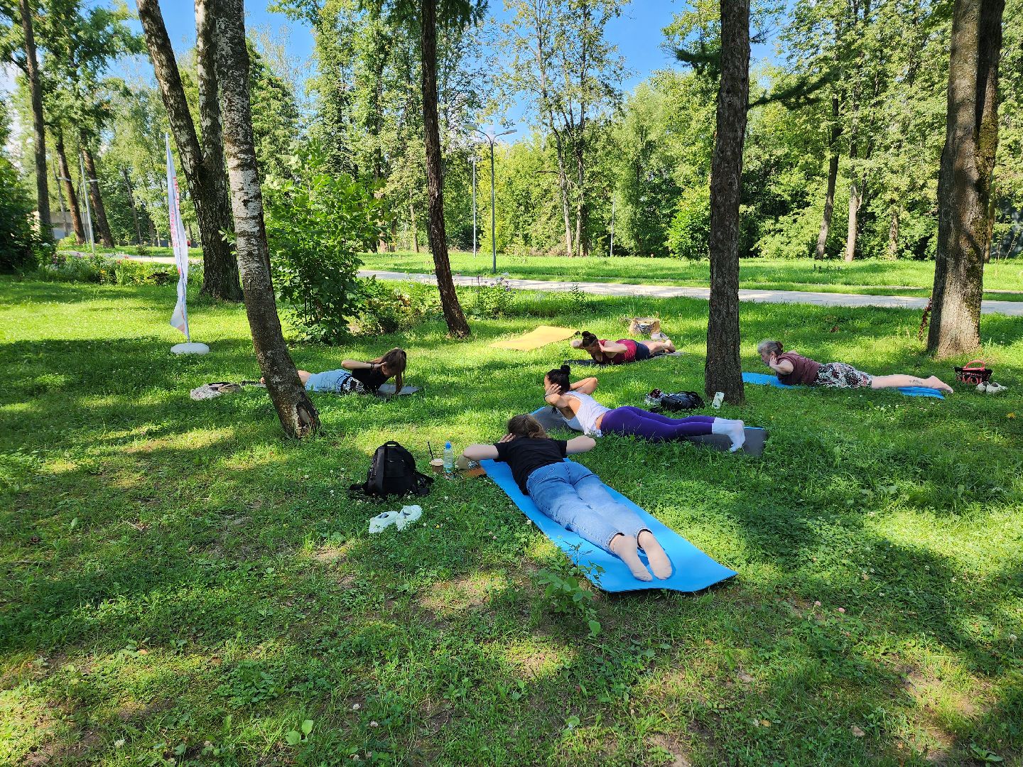 солнечногорск, парк, лето, творчество , йога,
