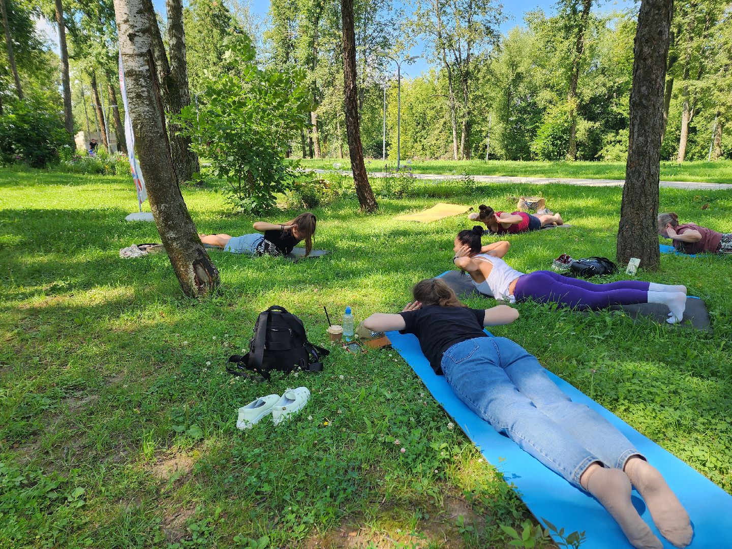солнечногорск, парк, лето, творчество , йога,