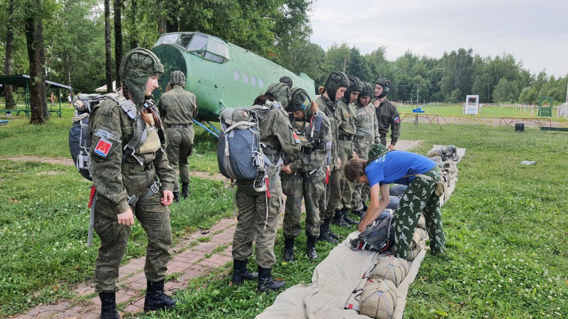 лыткарино, общество, день парашютиста, юнармия,