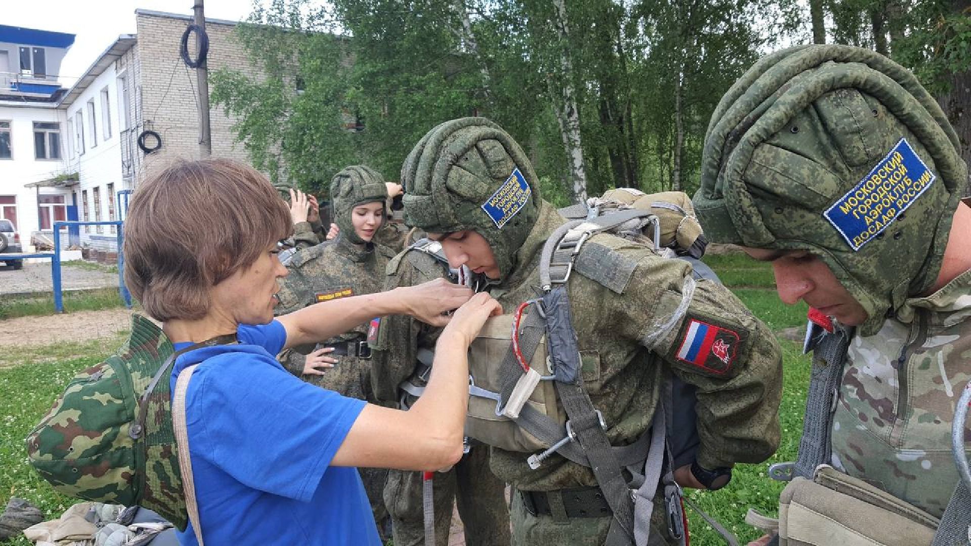 лыткарино, общество, день парашютиста, юнармия,