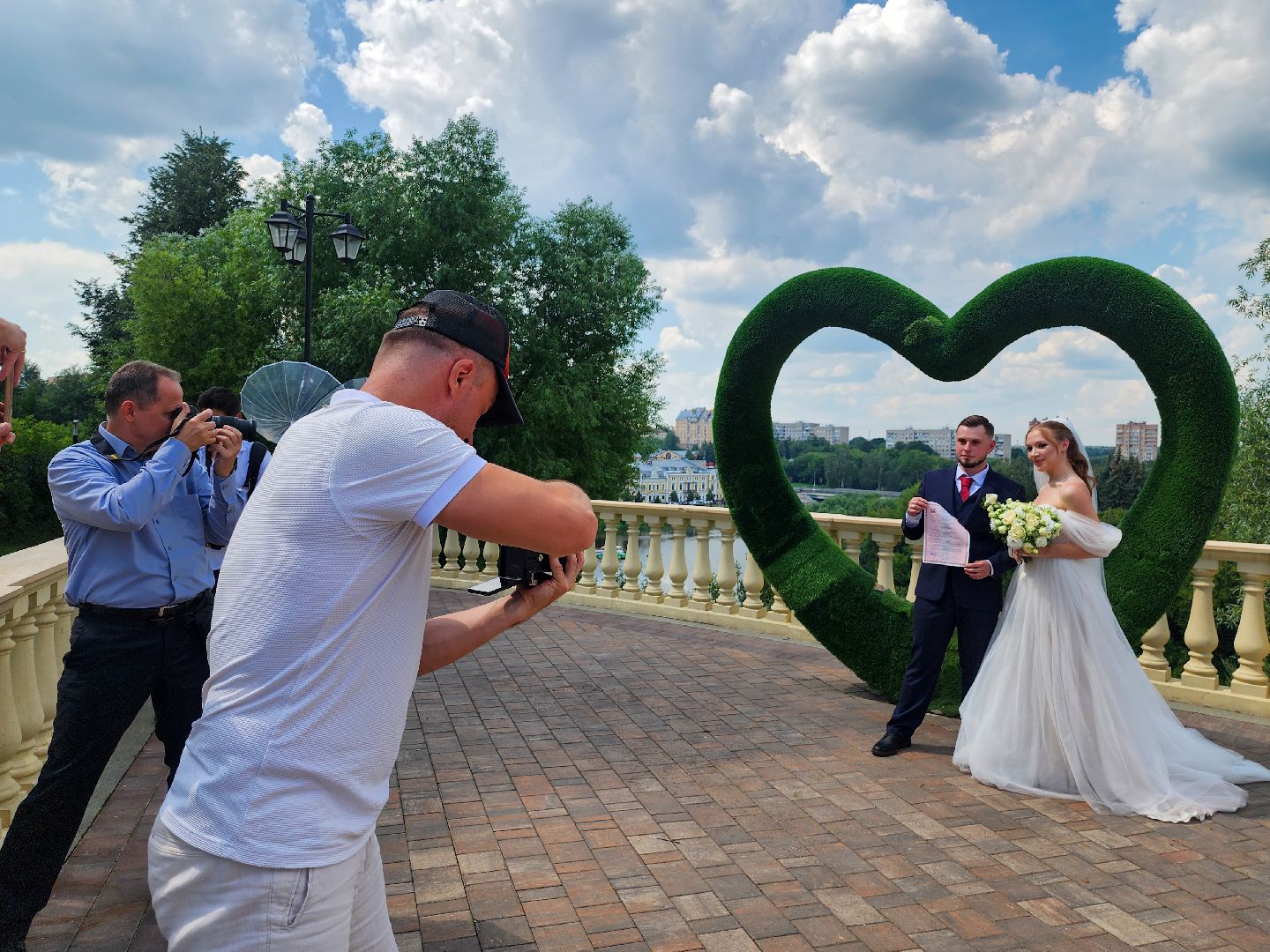 Подольск, Свадьба, выездная регистрация брака, парк талалихина,