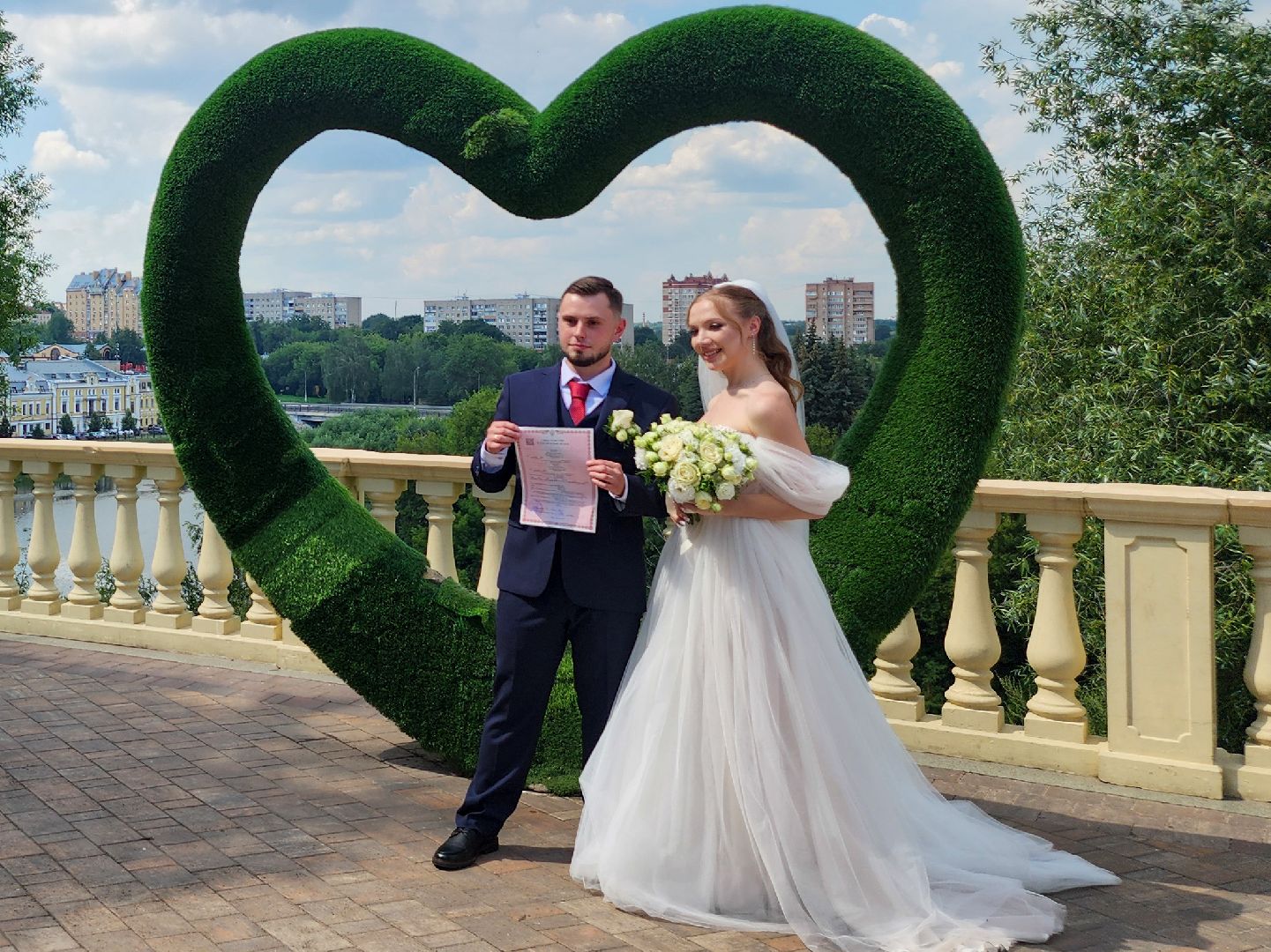 Подольск, Свадьба, выездная регистрация брака, парк талалихина,
