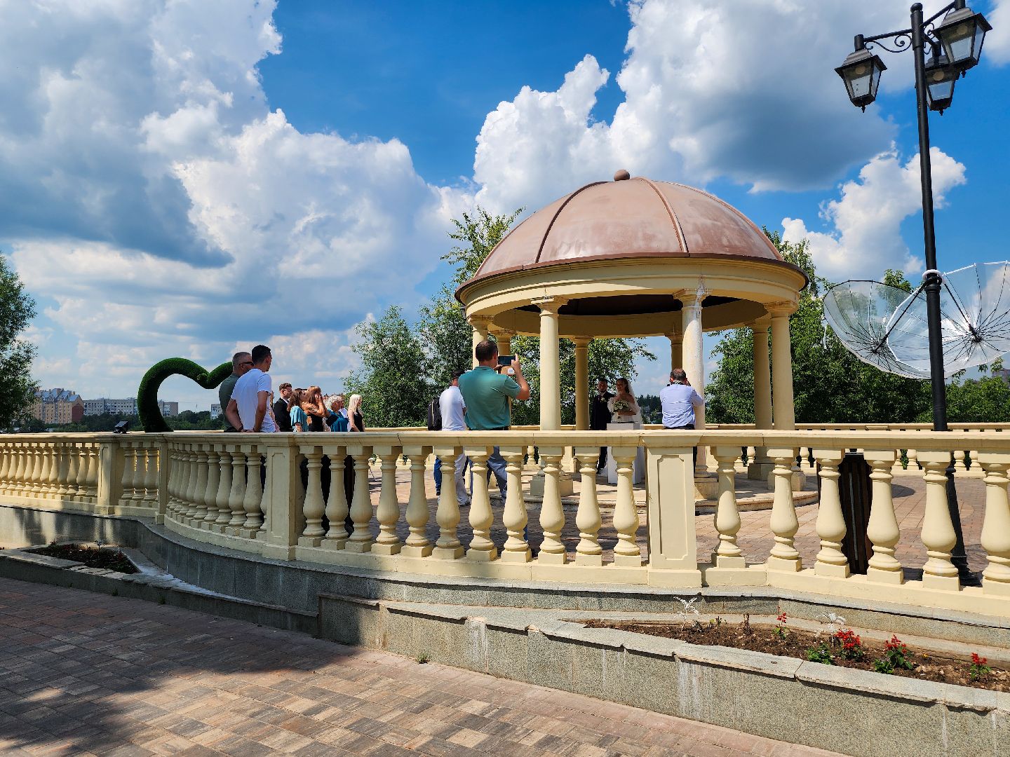 Подольск, Свадьба, выездная регистрация брака, парк талалихина,