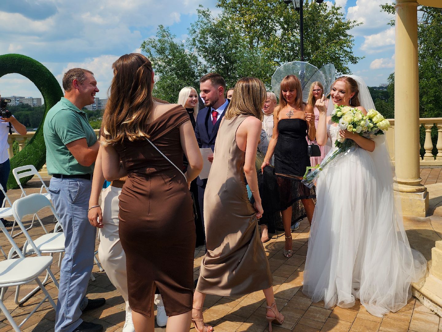 Подольск, Свадьба, выездная регистрация брака, парк талалихина,