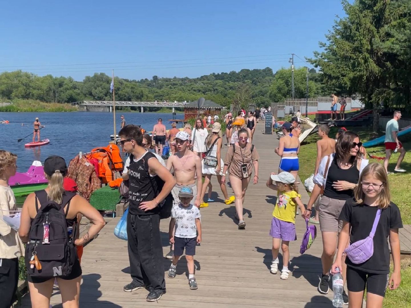 зарайск, вейкбординг, лодочная станция, лето в подмосковье,