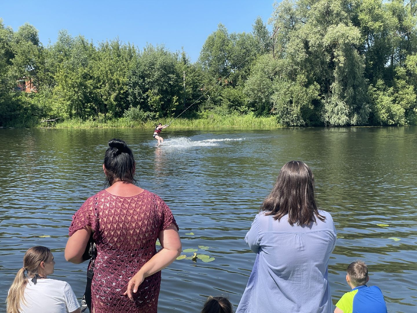 зарайск, вейкбординг, лодочная станция, лето в подмосковье,