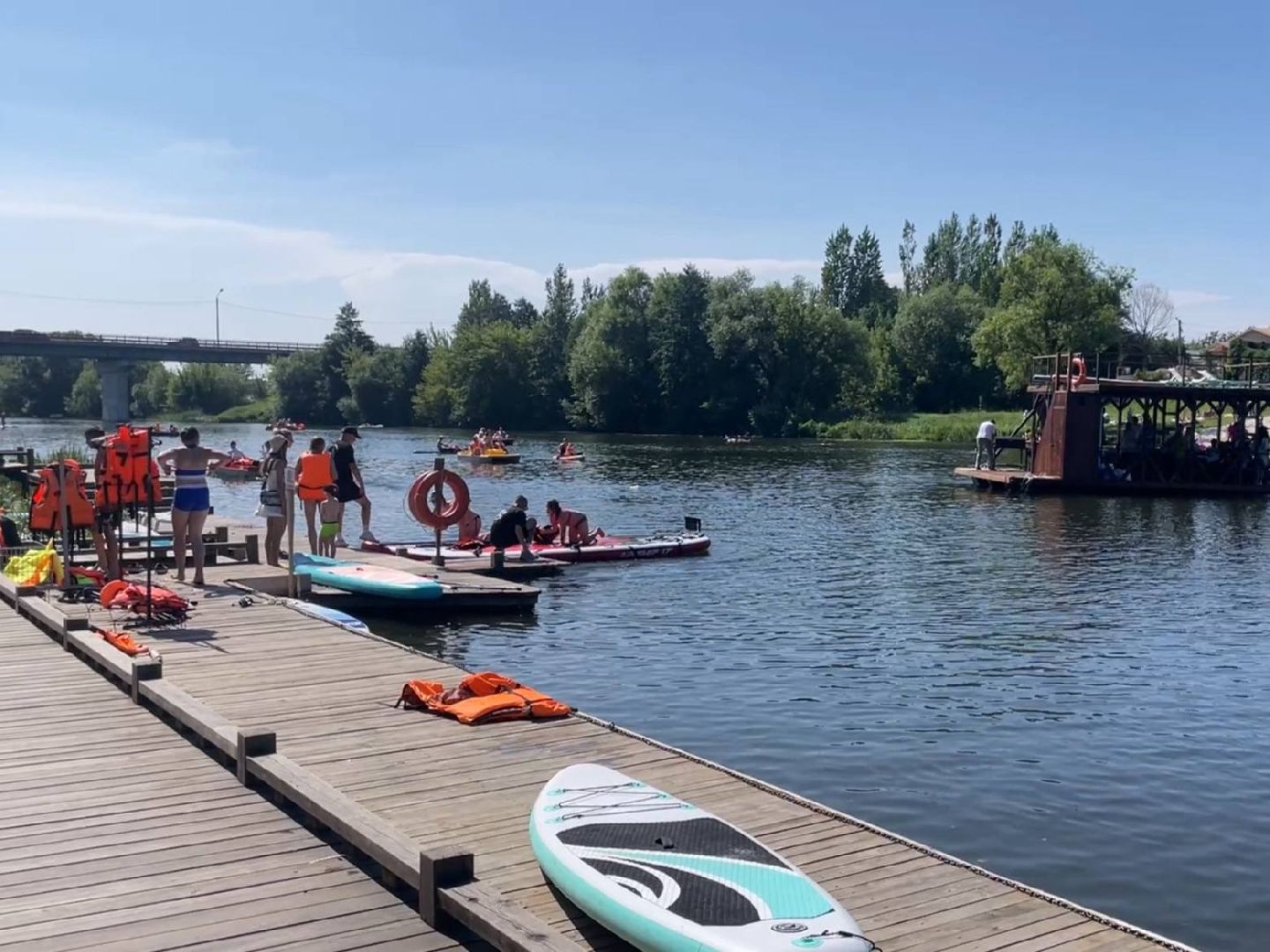 зарайск, вейкбординг, лодочная станция, лето в подмосковье,