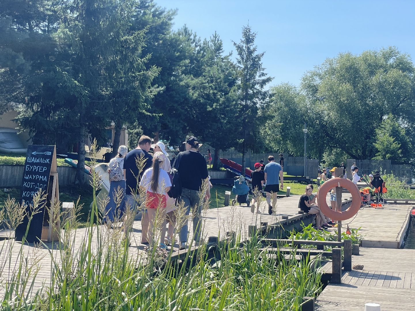 зарайск, вейкбординг, лодочная станция, лето в подмосковье,