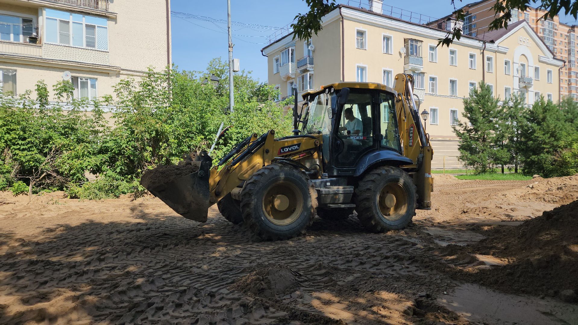 жкх, водоотведение, капремонт коллектора, лосино-петровский,