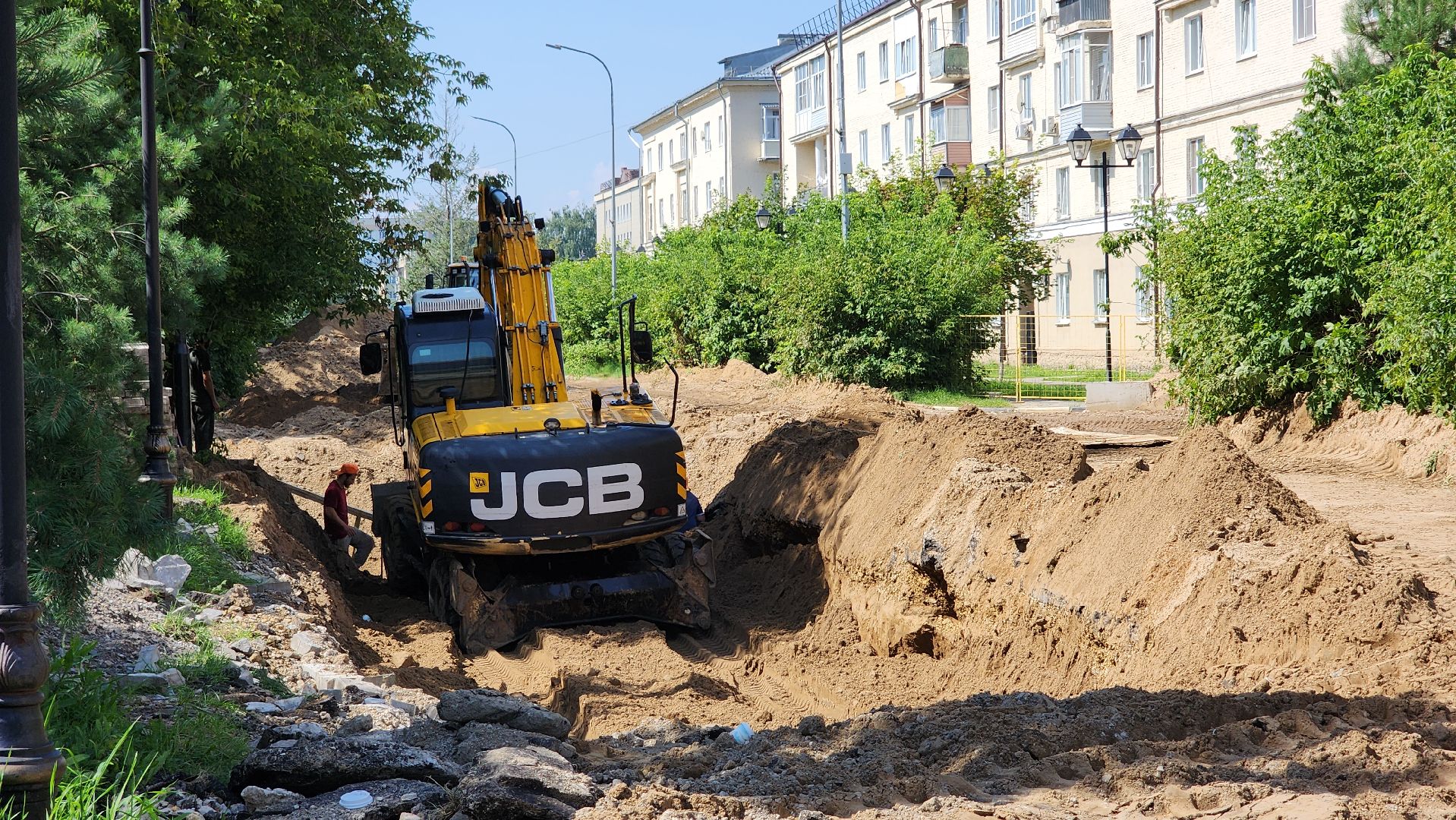 жкх, водоотведение, капремонт коллектора, лосино-петровский,