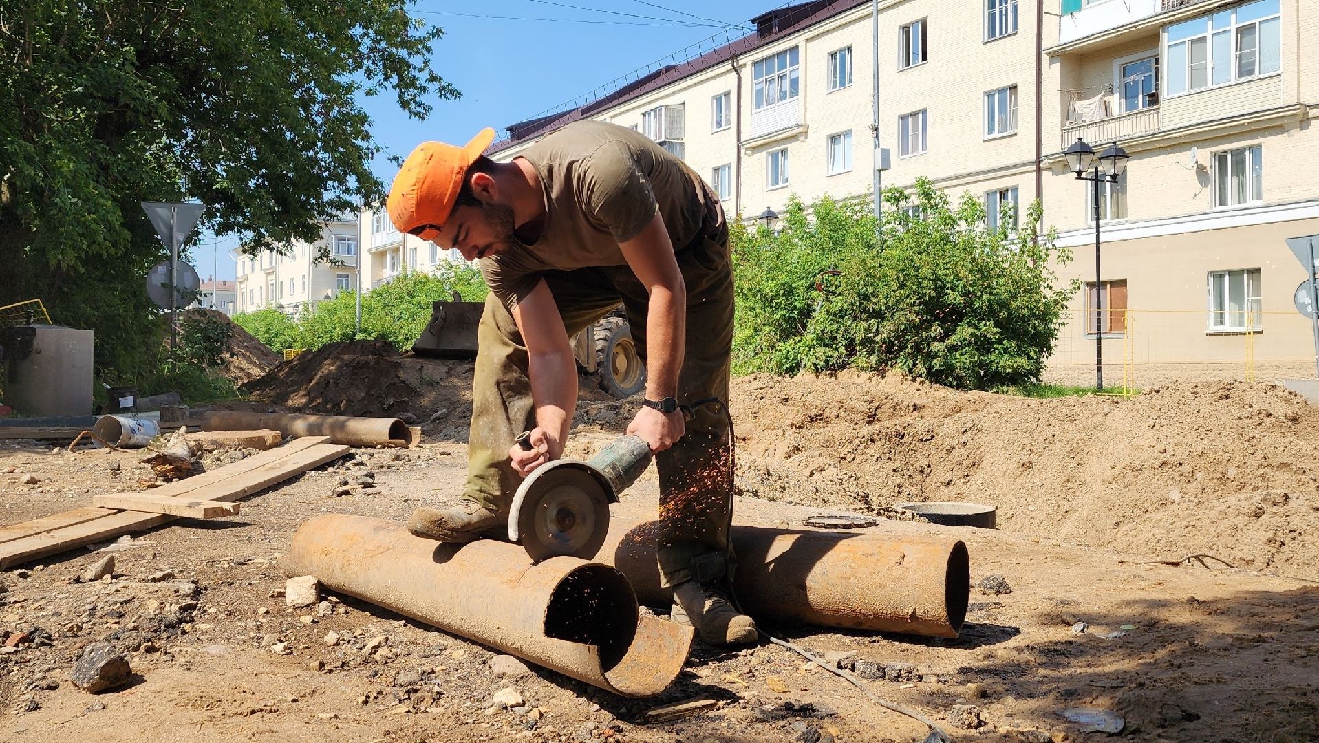 жкх, водоотведение, капремонт коллектора, лосино-петровский,