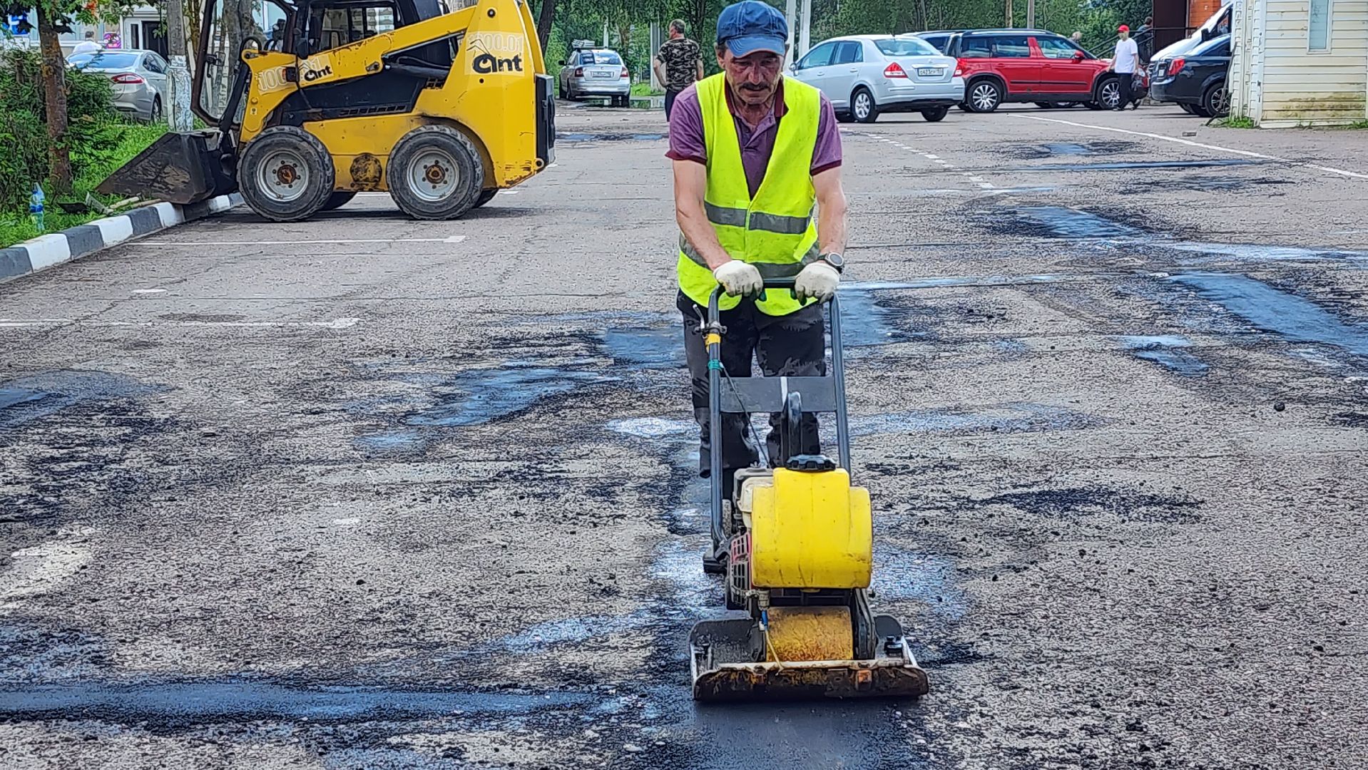 истра, ямочный ремонт, благоустройство,