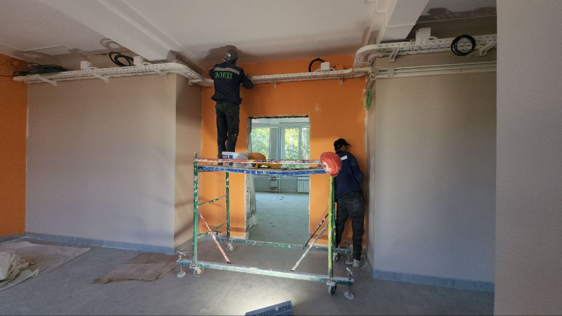 Капитальный ремонт школы , Минстрой, Долгопрудный ,