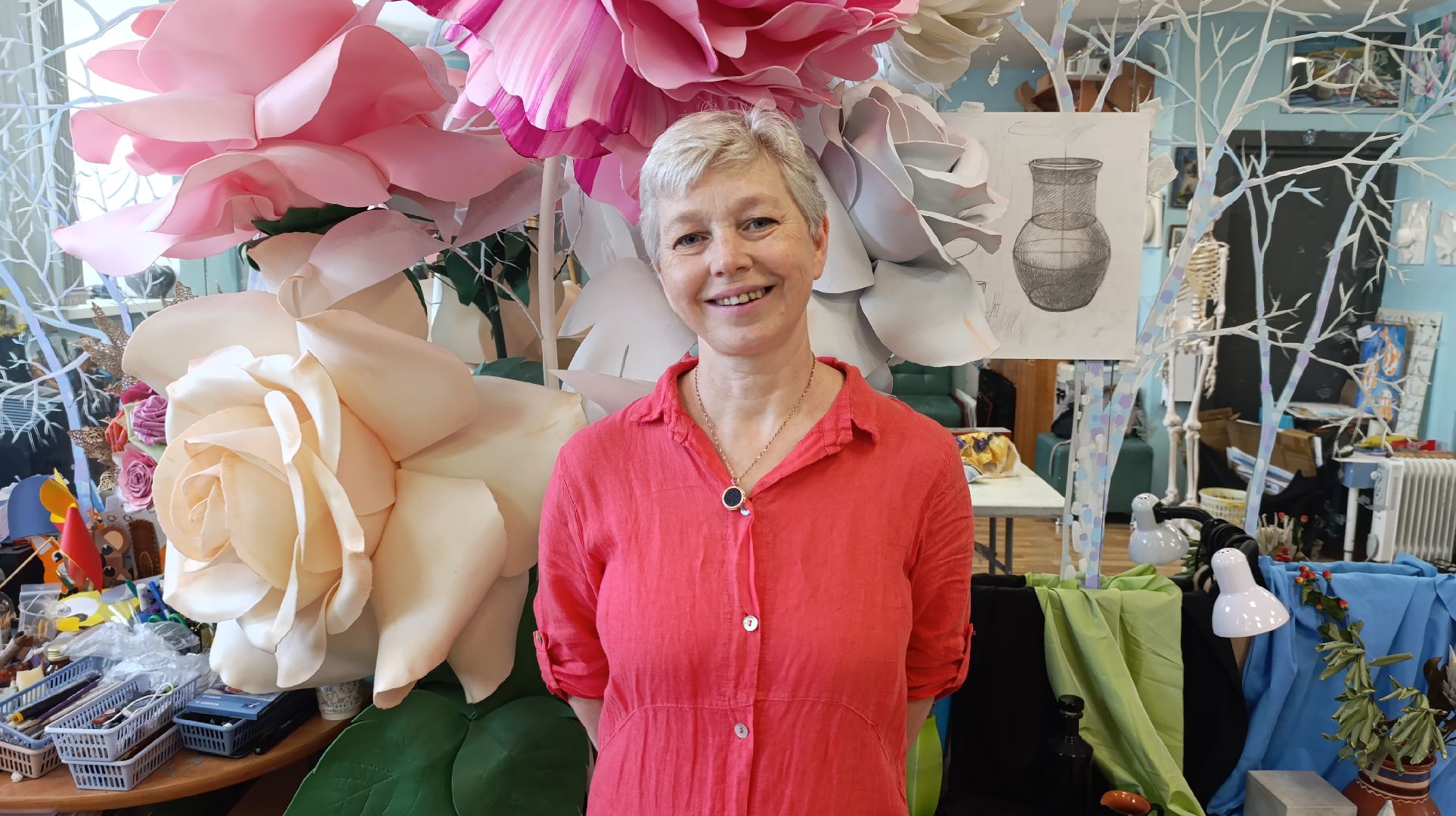 сергиев посад, наталья курышева, художница, выставка, библиотека розанова,арт-студия эскиз,