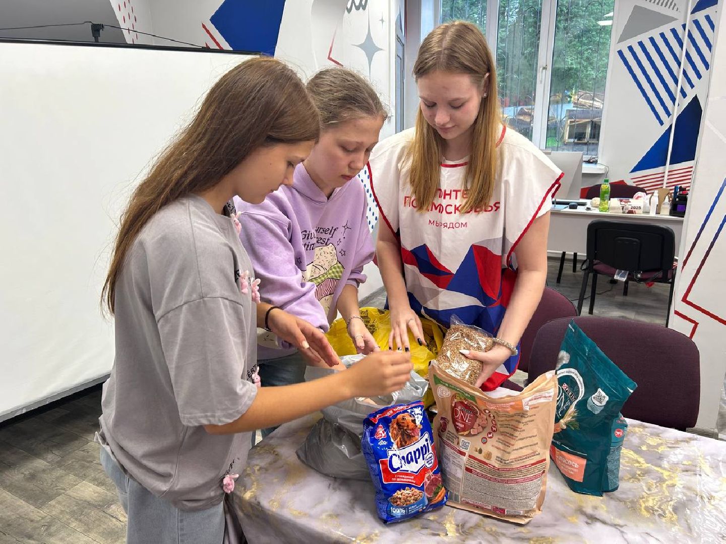 волонтеры, точка притяжения, пушкино, благотворительная акция,