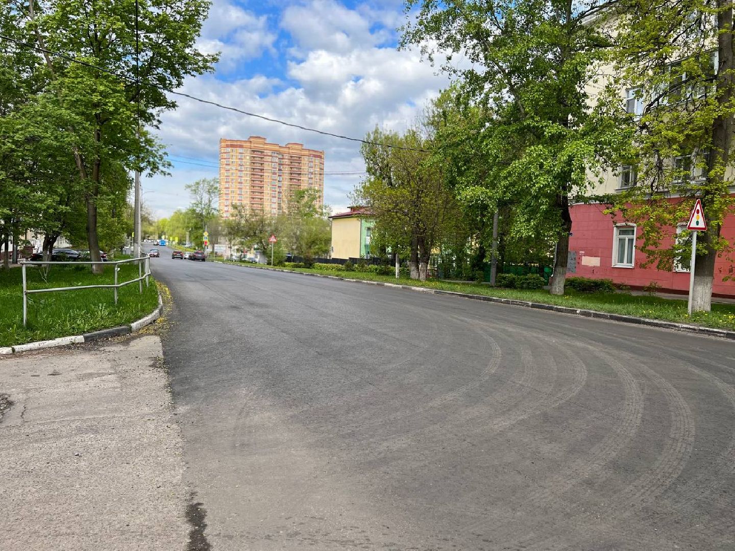 Подольск, ремонт дорог, благоустройство