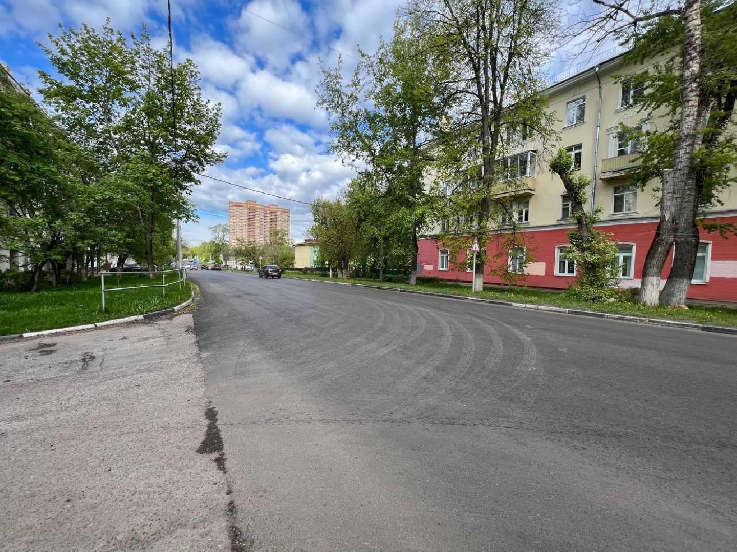 Подольск, ремонт дорог, благоустройство