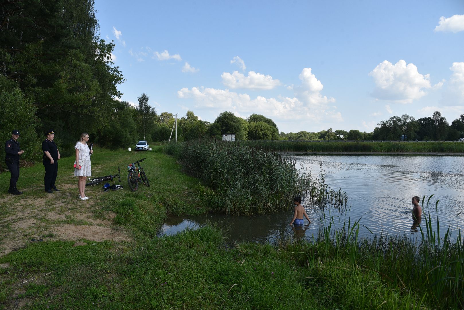 лотошино, купание, безопасность, полиция,