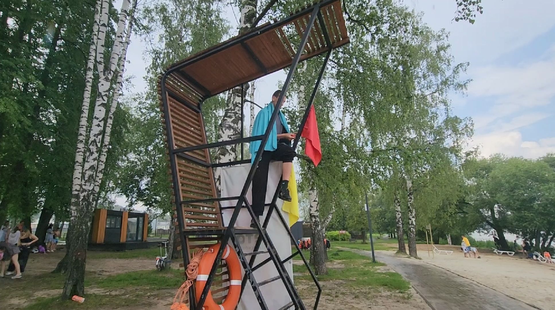 долгопрудный, мысово, котовский залив, спасатели, пляж, парк мысово, олег сотник,