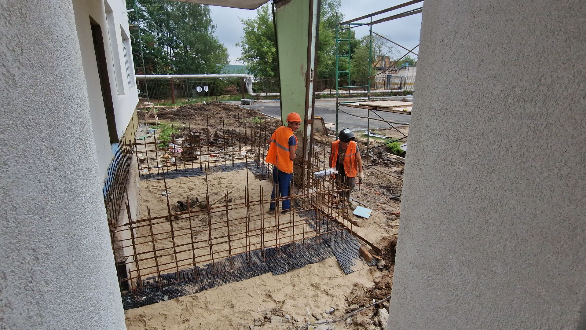 серпухов, строительство, капитальный ремонт детского сада, поселок пограничный, детский сад улыбка,