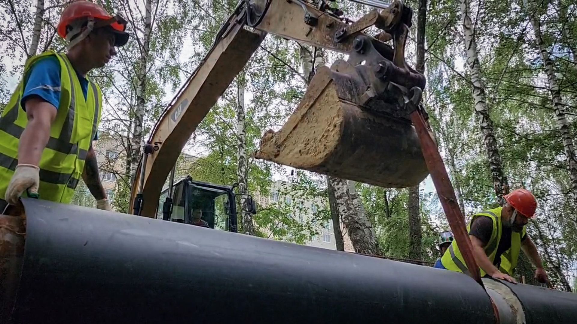 воскресенск, замееа теплосетей в воскресенске, подготовка к отопительному сезону, жкх,