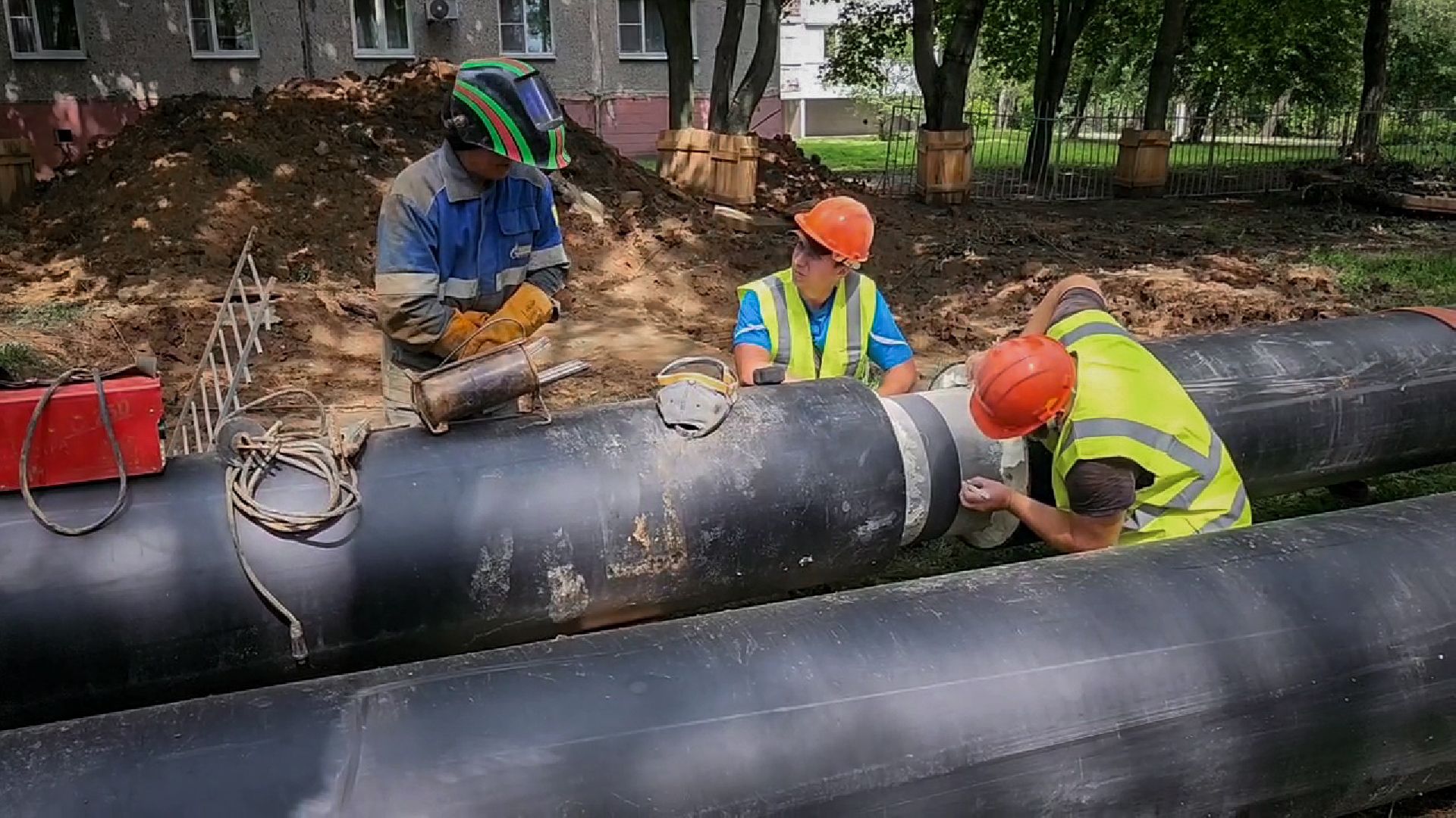 воскресенск, замееа теплосетей в воскресенске, подготовка к отопительному сезону, жкх,