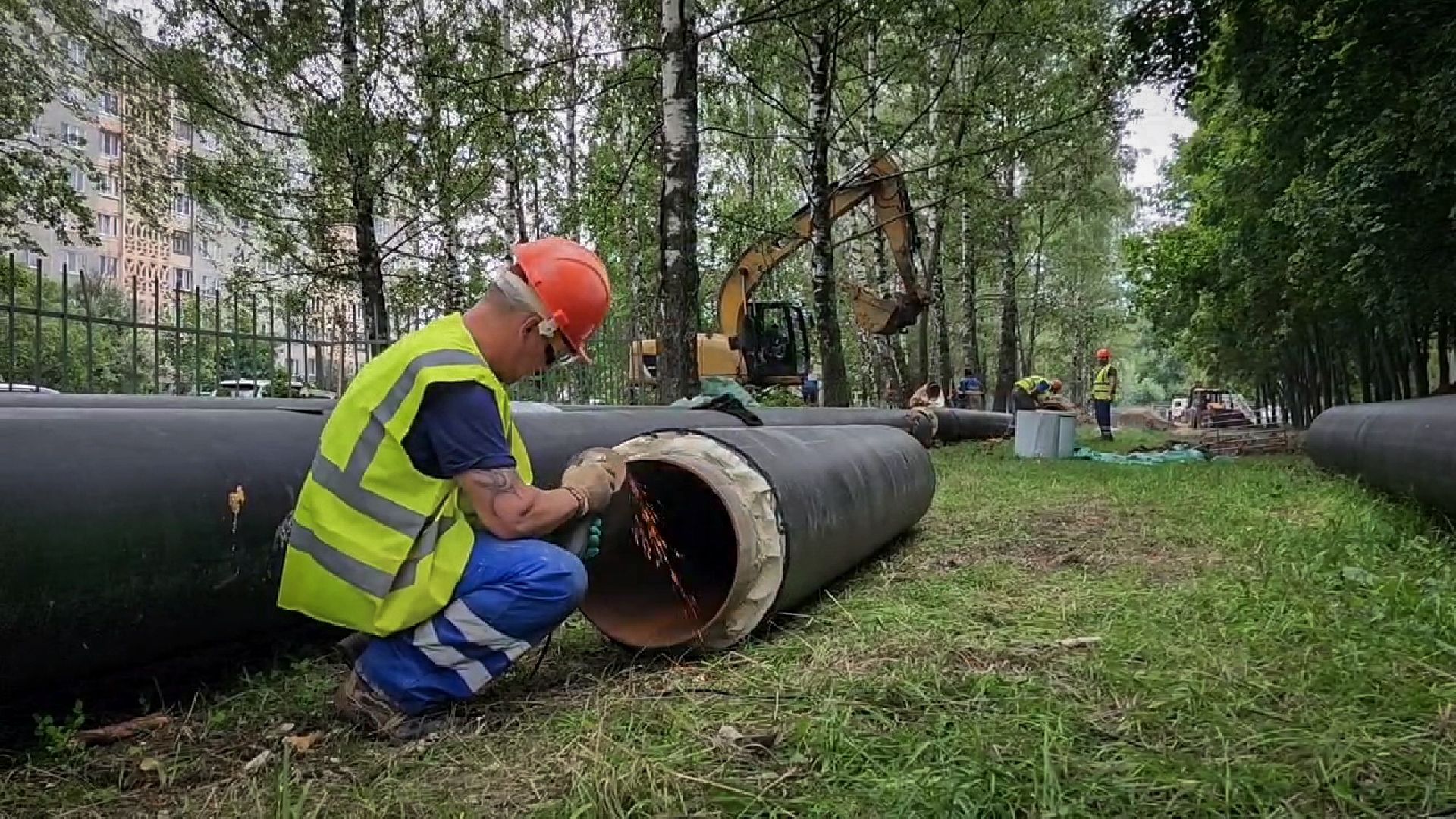 воскресенск, замееа теплосетей в воскресенске, подготовка к отопительному сезону, жкх,