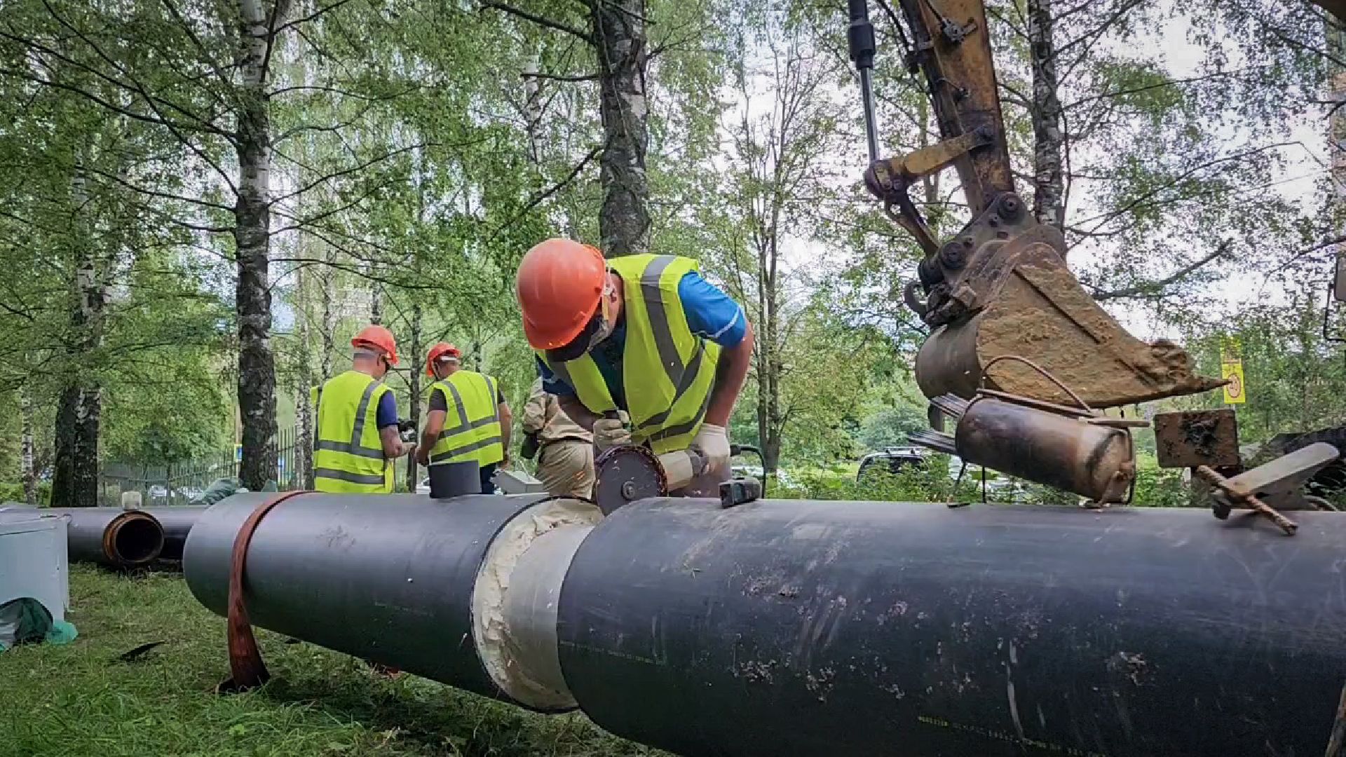 воскресенск, замееа теплосетей в воскресенске, подготовка к отопительному сезону, жкх,