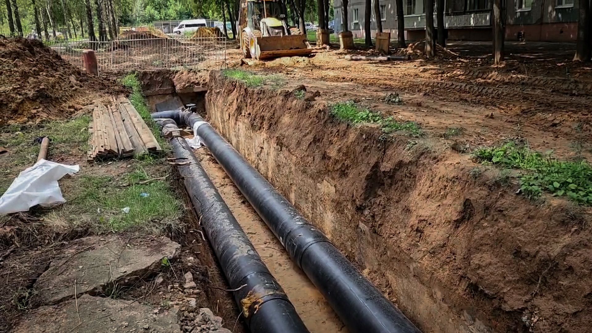 воскресенск, замееа теплосетей в воскресенске, подготовка к отопительному сезону, жкх,