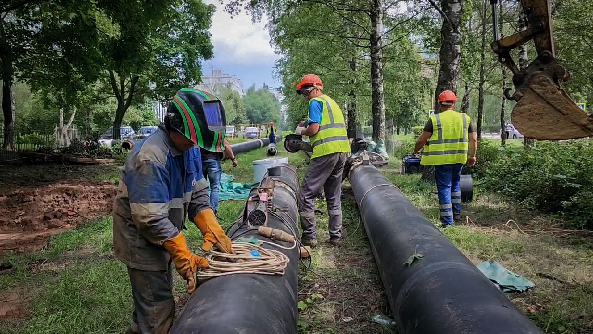 воскресенск, замееа теплосетей в воскресенске, подготовка к отопительному сезону, жкх,