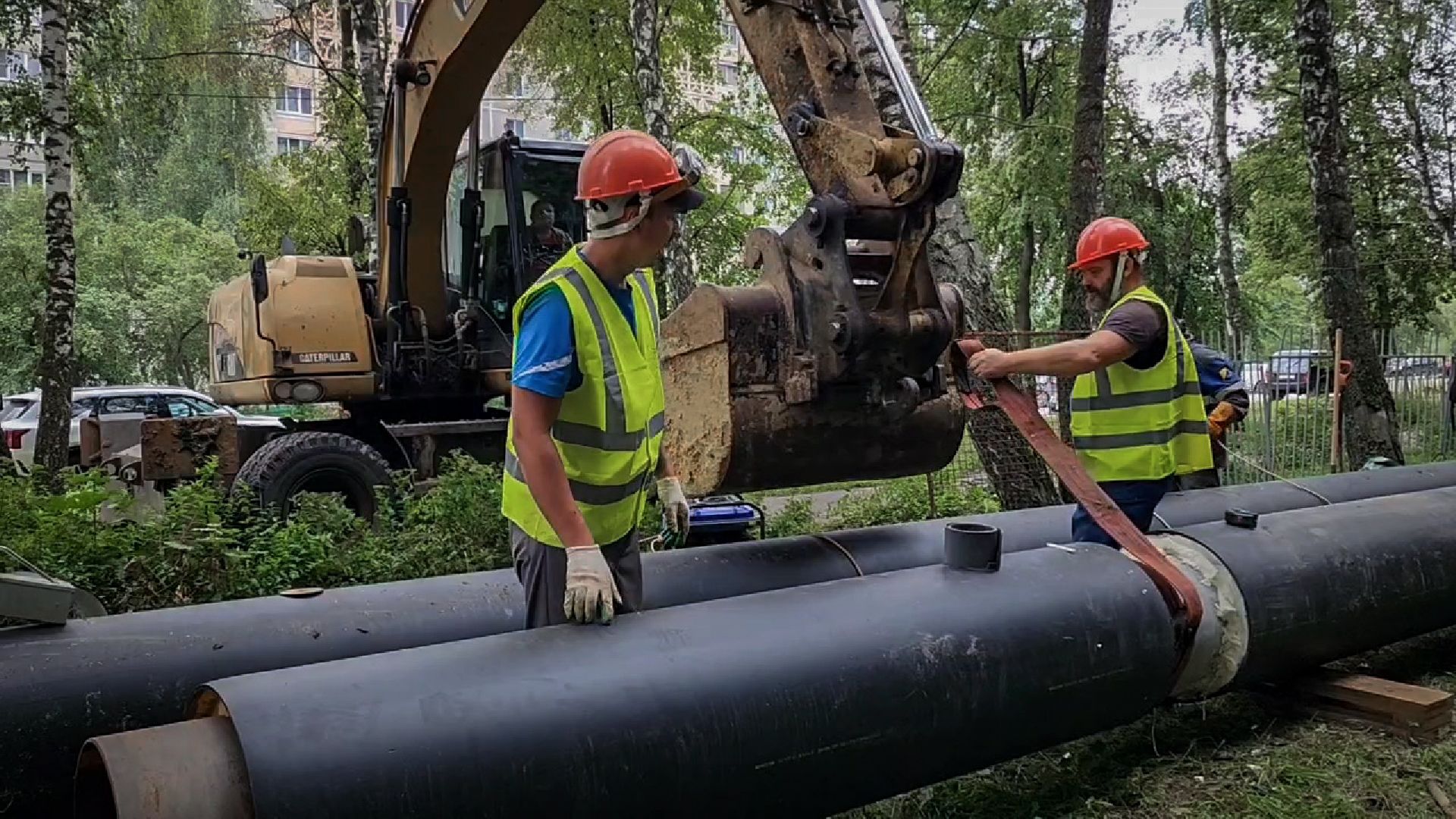 воскресенск, замееа теплосетей в воскресенске, подготовка к отопительному сезону, жкх,