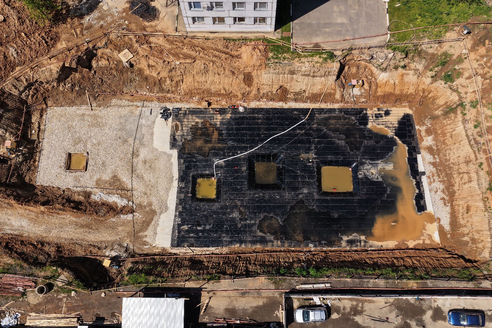 видео с коптера, поликлиника 4, поликлиника красногорск,