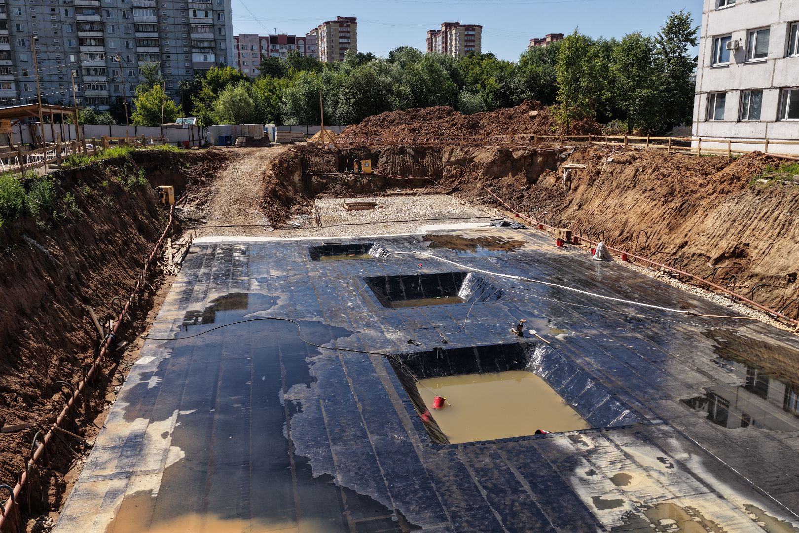 видео с коптера, поликлиника 4, поликлиника красногорск,