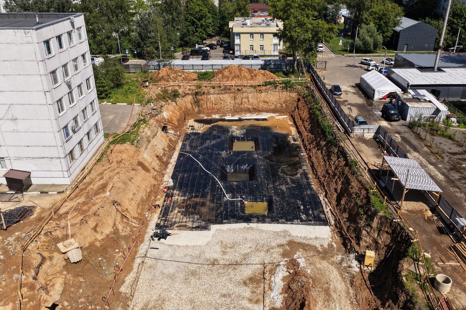 видео с коптера, поликлиника 4, поликлиника красногорск,