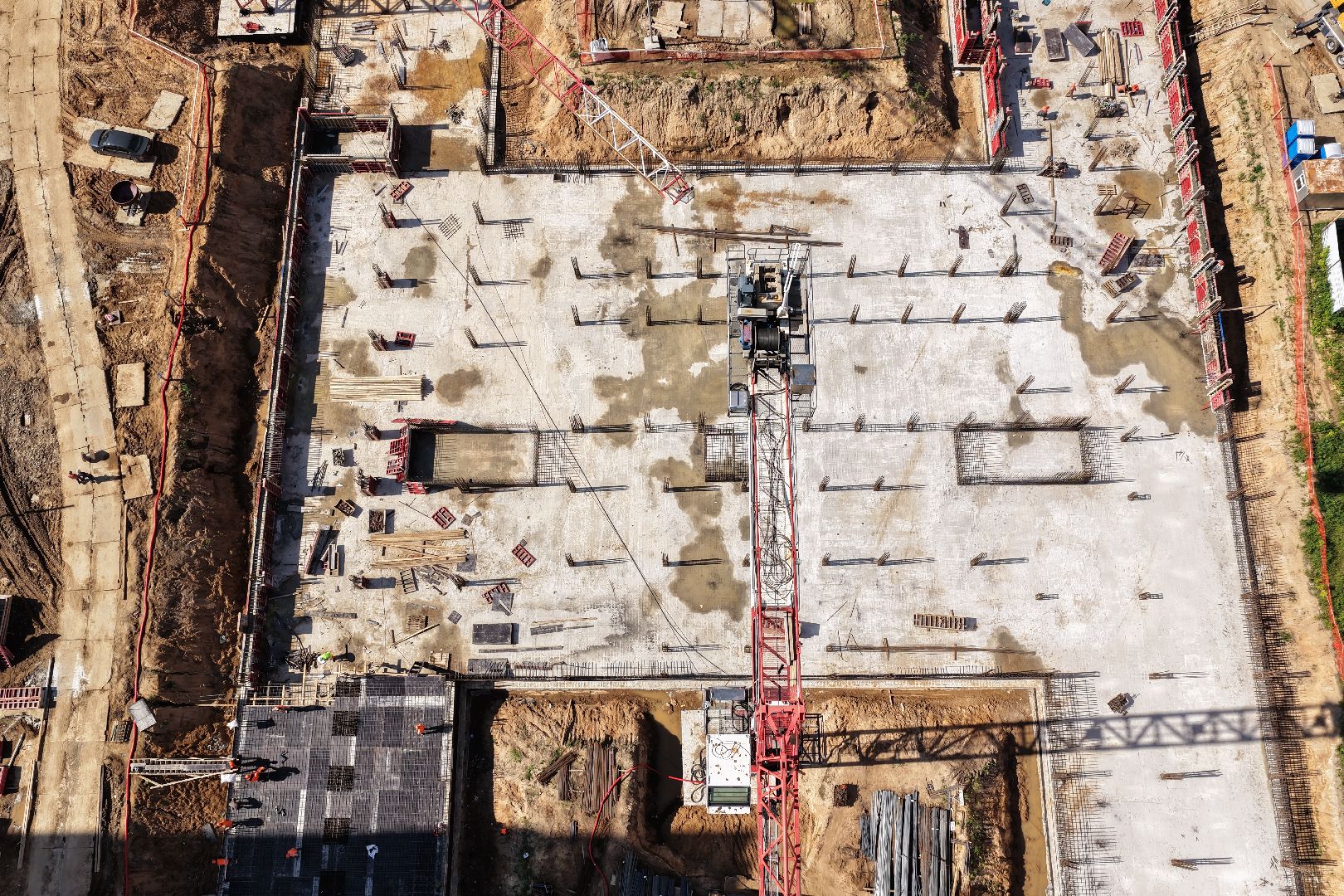 видео с коптера, новая школа в раменском,